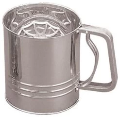 Fox Run 4654 Flour Sifter, 4-Cup, Stainless Steel
