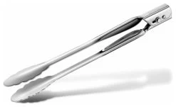 All Clad SS Tongs, Stainless Steel, 12"