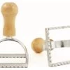 Fante’s Grandma Rina’s Classic Square 2.75 Inch Ravioli Stamp W/ Fluted Edge