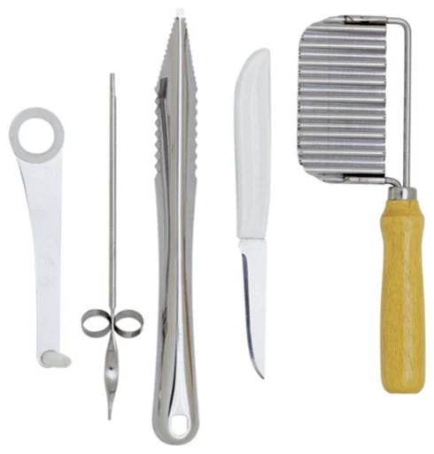Norpro 5 Piece Garnishing Tool Set