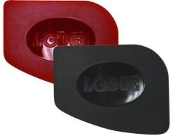 Lodge Red And Black Polycarbonate 2 Piece Pan Scraper Set