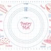 HIC Harold Import Co Kitchen Helper 18 X 24 Inch Pastry Mat