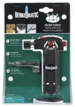 Bernzomatic 3-In-1 Micro Torch