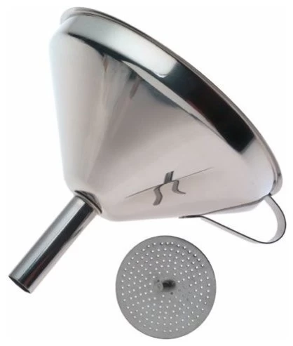 Norpro Stainless Steel Funnel With Detachable Strainer