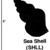 Elk Home SHLL/S6 Sea Shell - 5.5- Inch Cookie Cutter (Set Of 6)