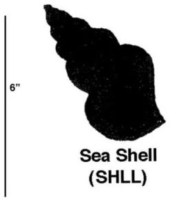 Elk Home SHLL/S6 Sea Shell - 5.5- Inch Cookie Cutter (Set Of 6)