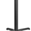23.75'' X 30'' Restaurant Table X-Base With 3'' Dia. Table Height Column