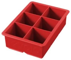 Tovolo Candy Apple Silicone King Cube Ice Tray