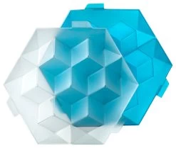 Lekue Blue Plastic Giant Ice Cube Tray